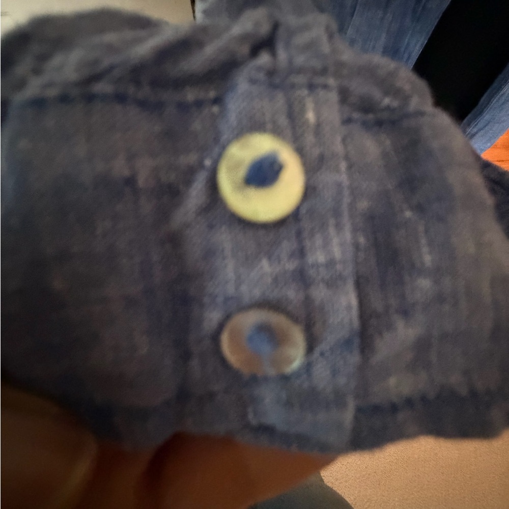 Sigrid Olsen Blue linen shirt dress - Picture 4 of 6